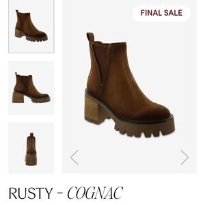 MIA Brown Ankle Boots